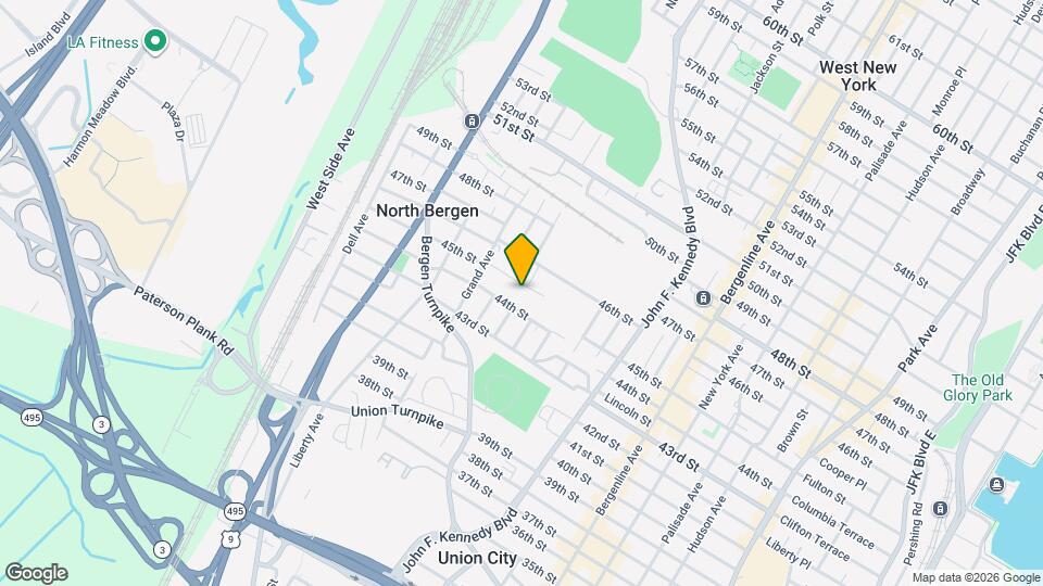 1425 45th St, Unit 2 Map and Location Details
