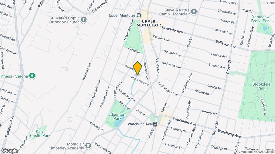 37 Brookfield Rd-Unit -1 Map and Location Details