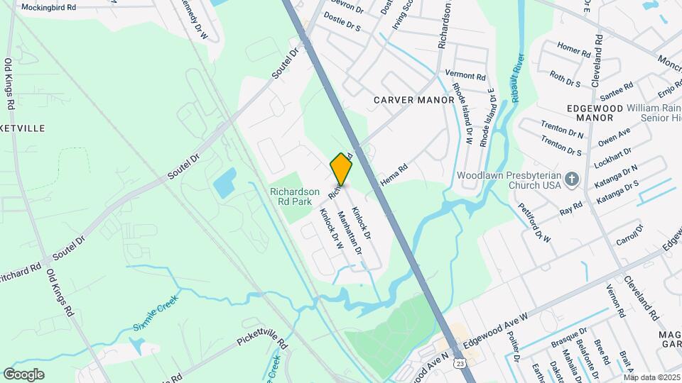 6672 Kinlock Dr Map and Location Details