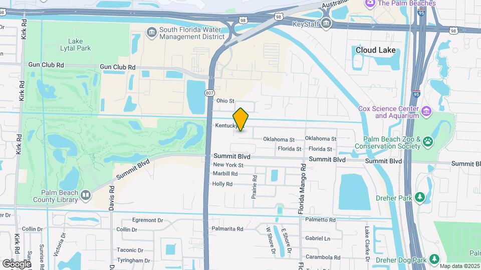 2839 Oklahoma St Map and Location Details