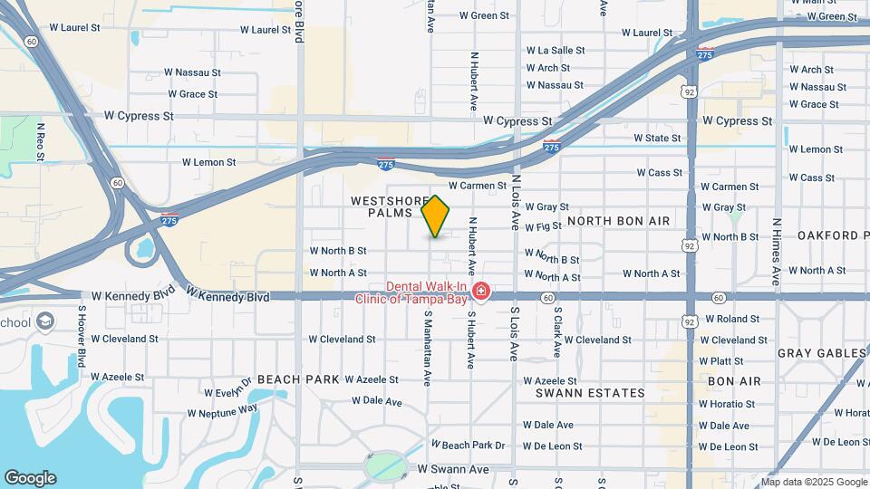 4319 W North B St Mapa y Detalles de la Ubicación