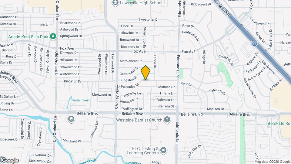 1420 Palisades Dr Mapa y Detalles de la Ubicación