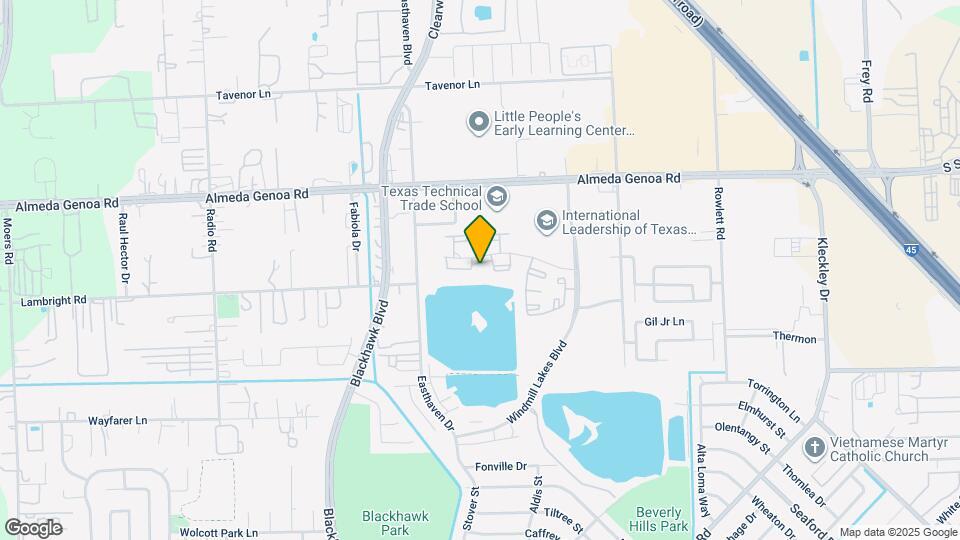 9750 Windwater Dr Map and Location Details