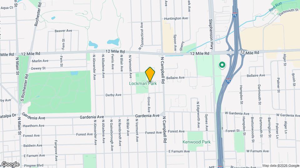 1304 Grove Ave Map and Location Details