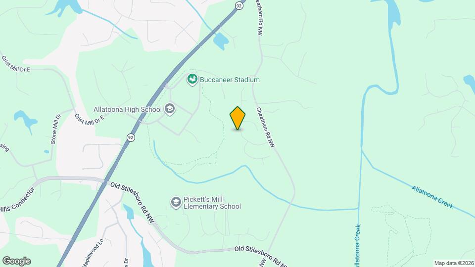 3243 Deer Valley Dr NW Mapa y Detalles de la Ubicación