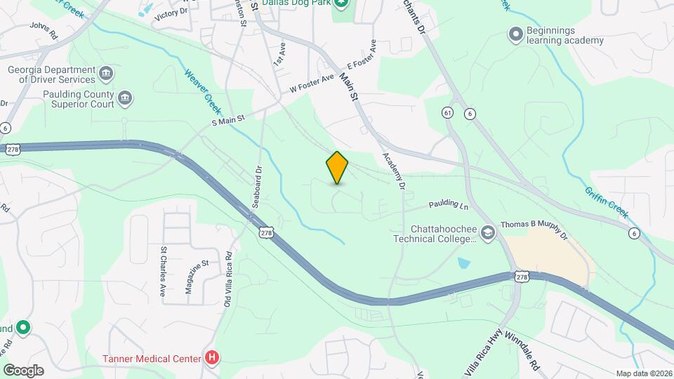 Dallas Housing Authority Map and Location Details