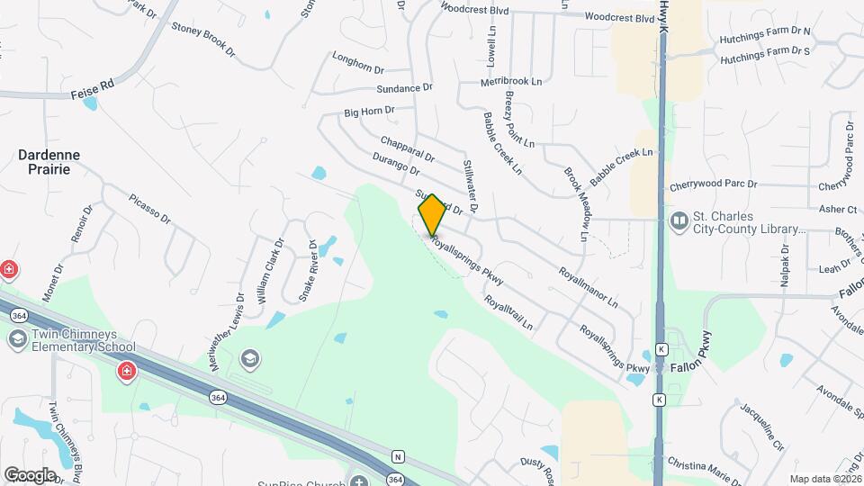 310 Royallsprings Pkwy Map and Location Details