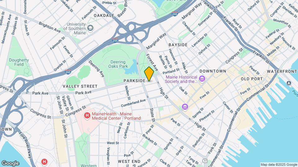 25 Grant St Mapa y Detalles de la Ubicación