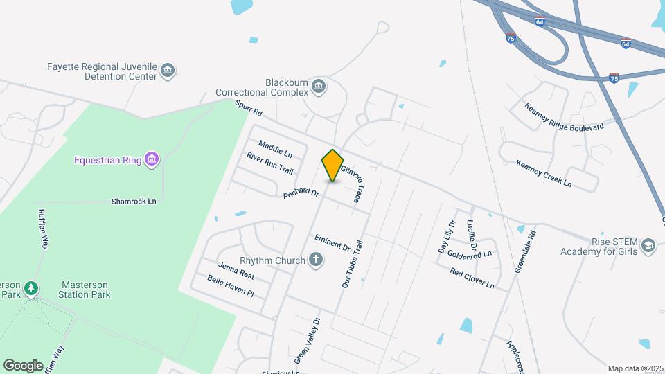 3109 Sandersville Rd Map and Location Details