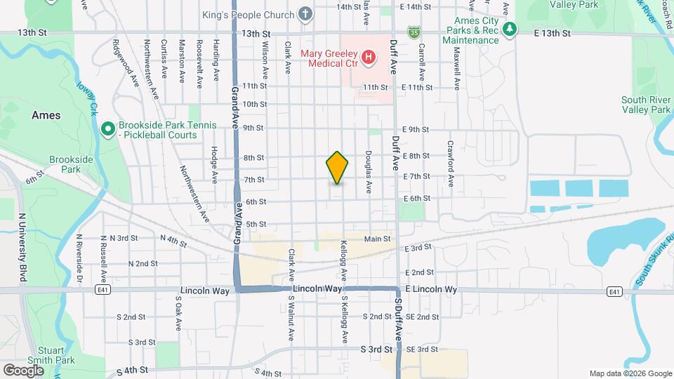 611 Kellogg Ave Mapa y Detalles de la Ubicación