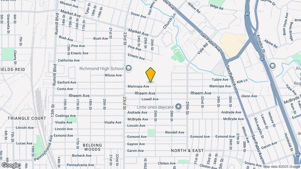 2525 Maricopa Ave Mapa y Detalles de la Ubicación