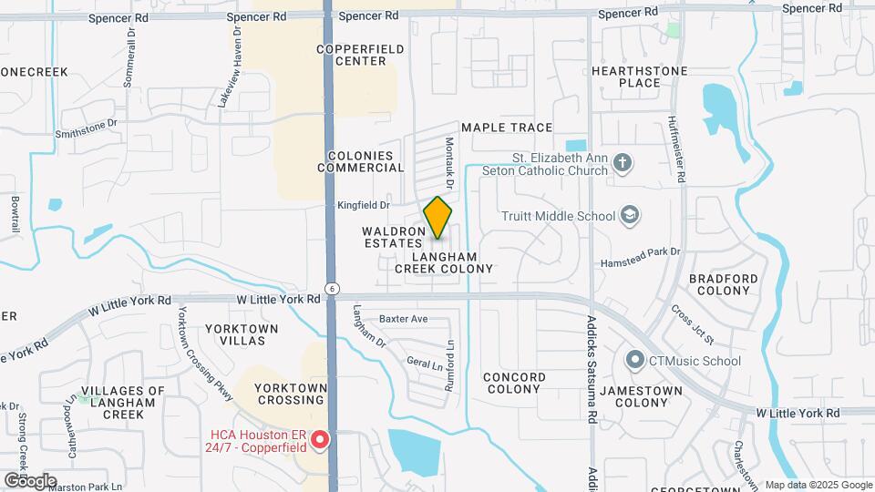 6456 Kentwick Dr Map and Location Details