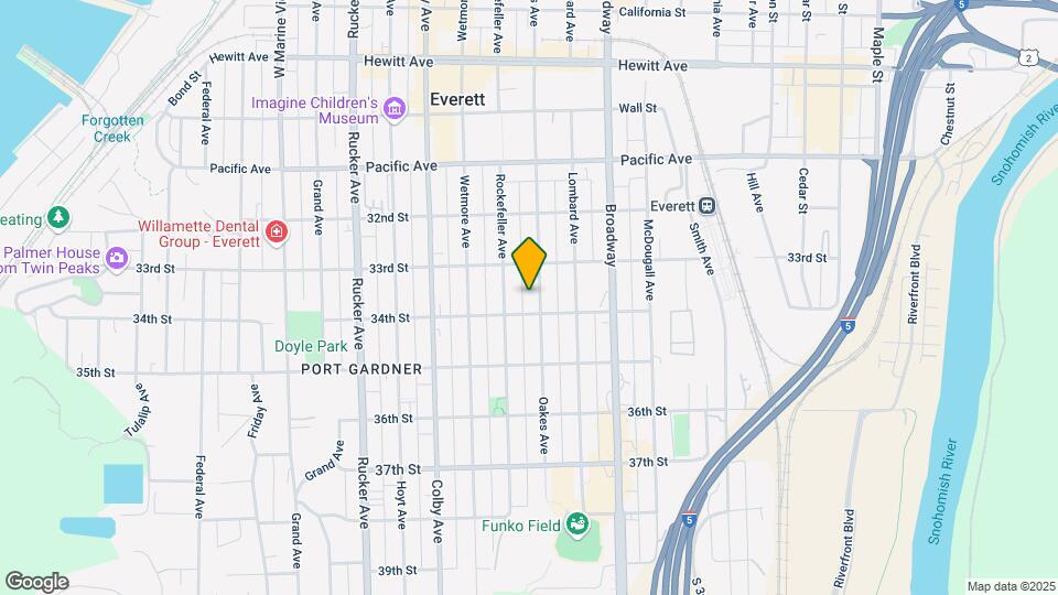 3322 Oakes Ave Mapa y Detalles de la Ubicación