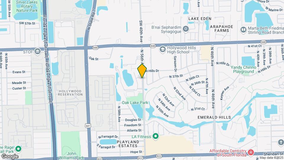 3700 N 56th Ave Mapa y Detalles de la Ubicación