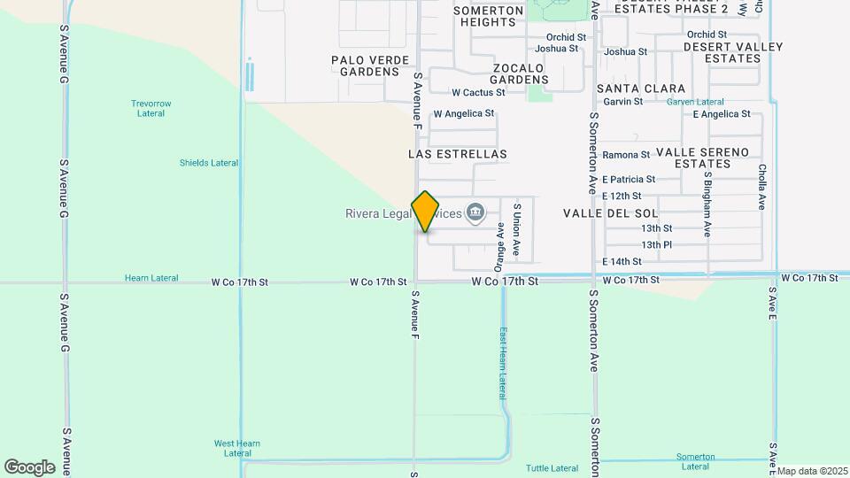 1377 S Fresno Ave Map and Location Details