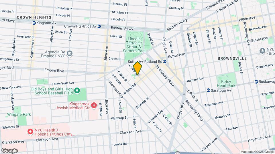 84 E 94th St Mapa y Detalles de la Ubicación