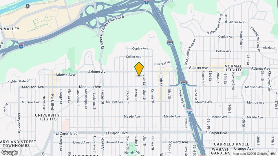 4655 Idaho St Map and Location Details