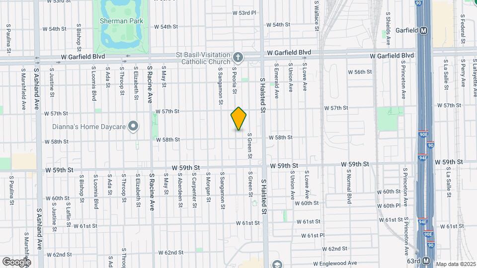 5753 S Peoria St Map and Location Details