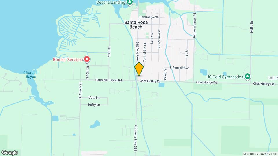 1050 N County Hwy 393 Map and Location Details