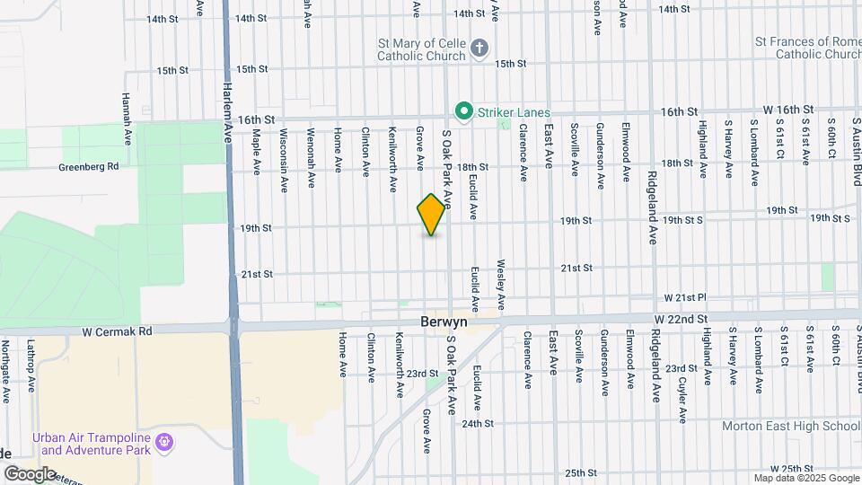 1915 Grove Ave Mapa y Detalles de la Ubicación