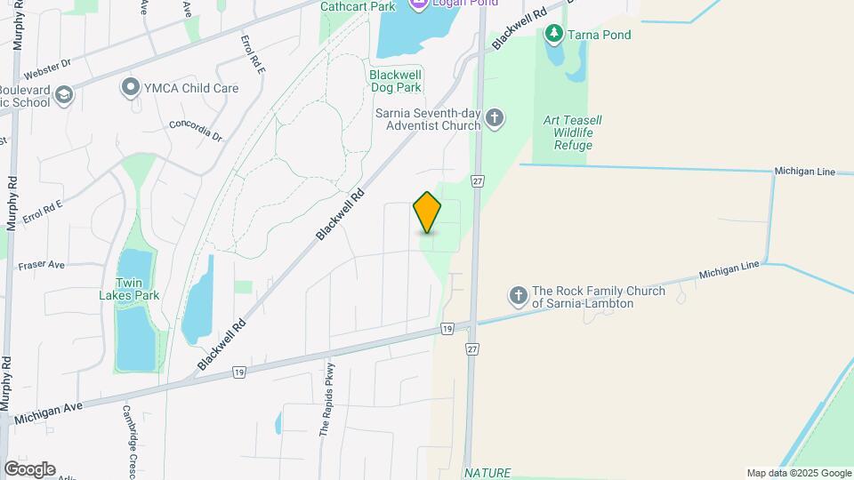 605 SWEETBAY Cres Map and Location Details