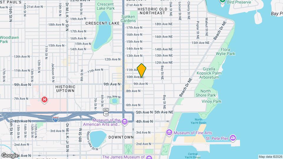 916 2nd St N Map and Location Details