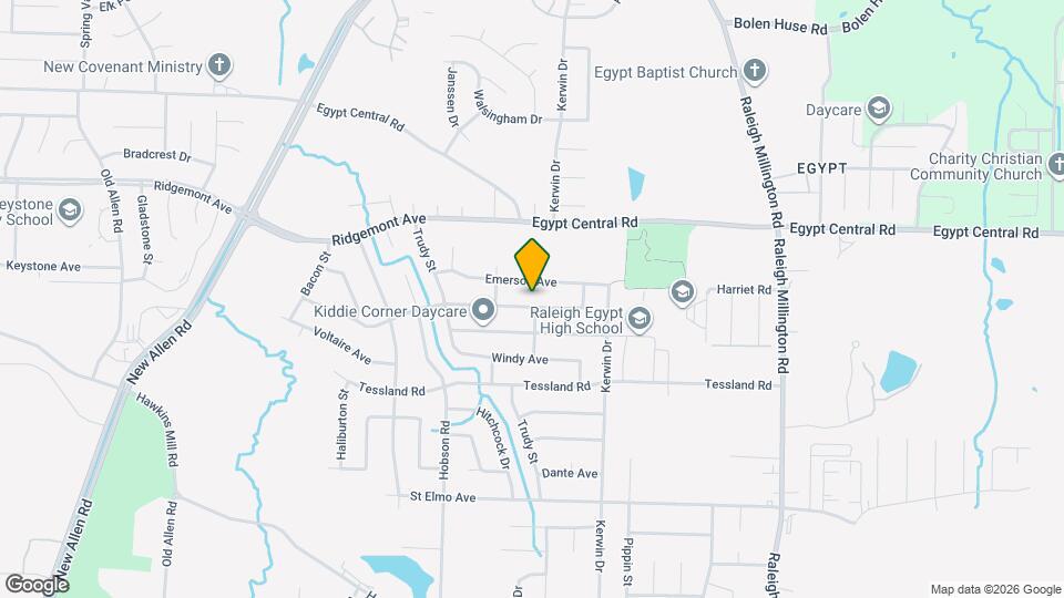 3842 Kipling Ave Map and Location Details