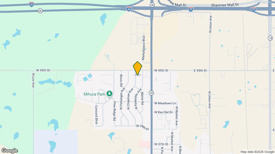 4405 N Chapman Ave Map and Location Details