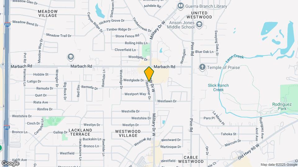 1714 Westmar Dr Map and Location Details