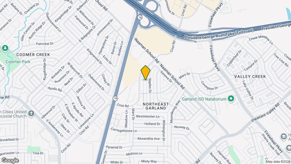 2830 Cedar Brook Dr Map and Location Details