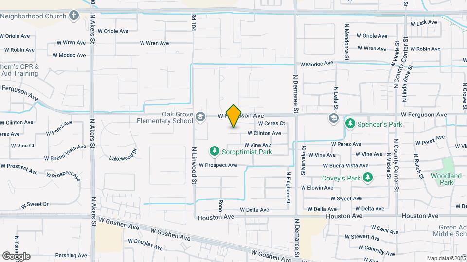 4142 W Clinton Ct Map and Location Details