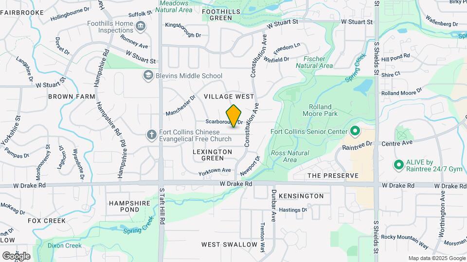 1718 Valley Forge Ave Map and Location Details