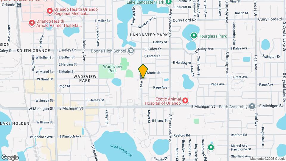 2307 S Mills Ave Mapa y Detalles de la Ubicación