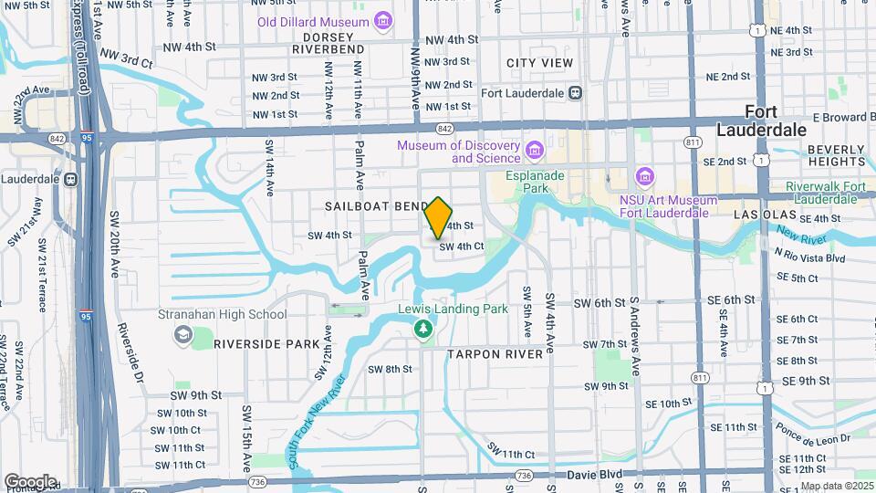 817 SW 4th Ct Map and Location Details