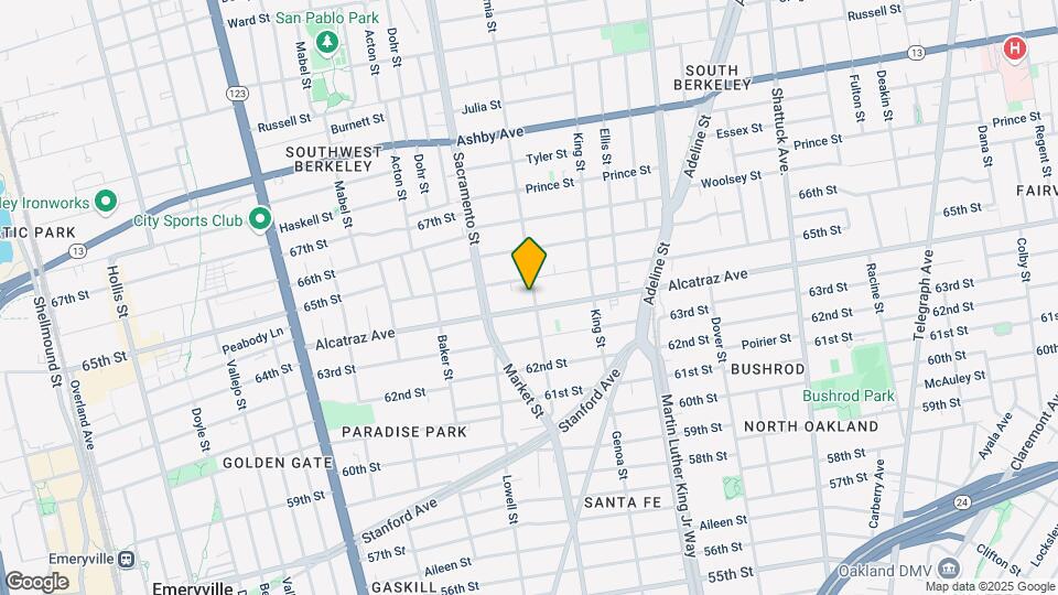 3242 California St Map and Location Details