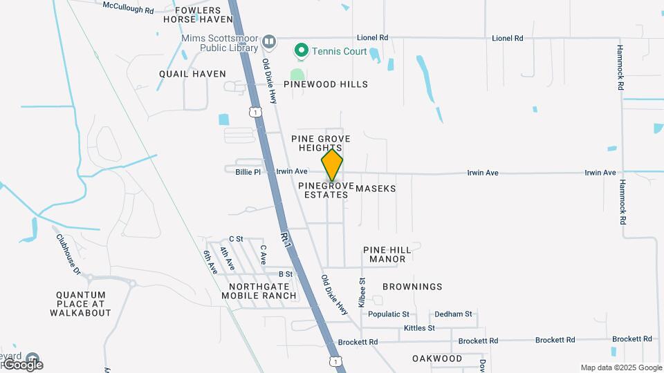 3453 Brevard Rd Map and Location Details