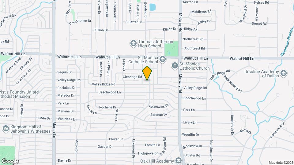 9831 Lakemont Dr Map and Location Details