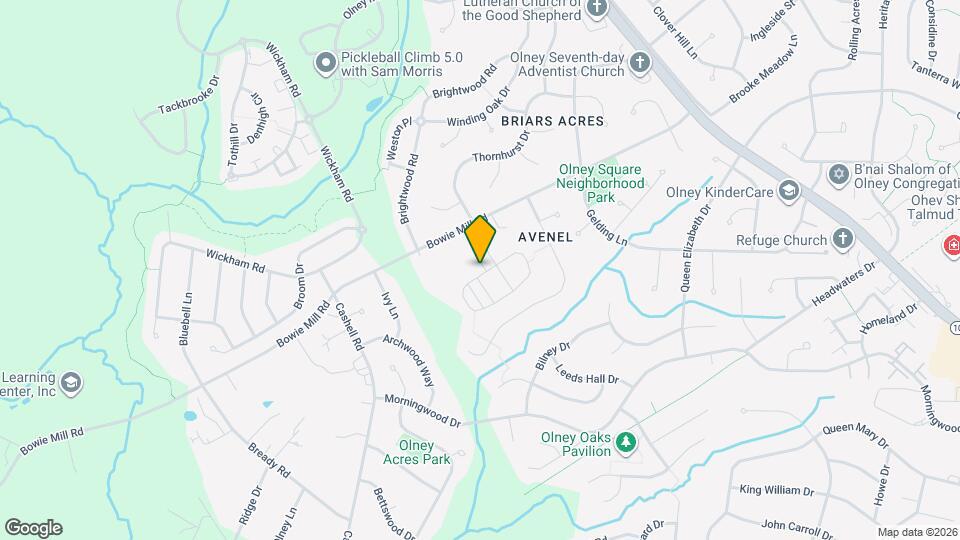 18540 Hickory Meadow Dr Map and Location Details