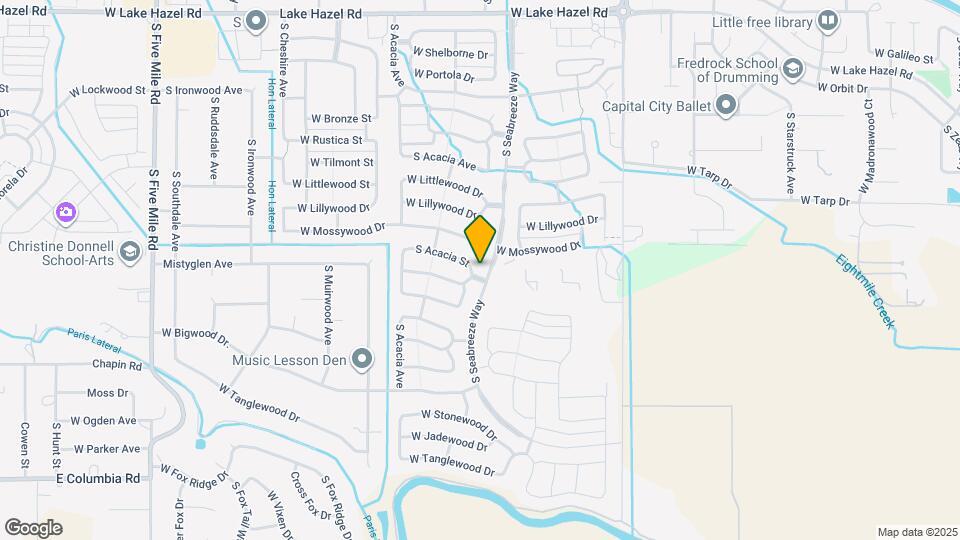 9468 W Trestlewood Dr Mapa y Detalles de la Ubicación