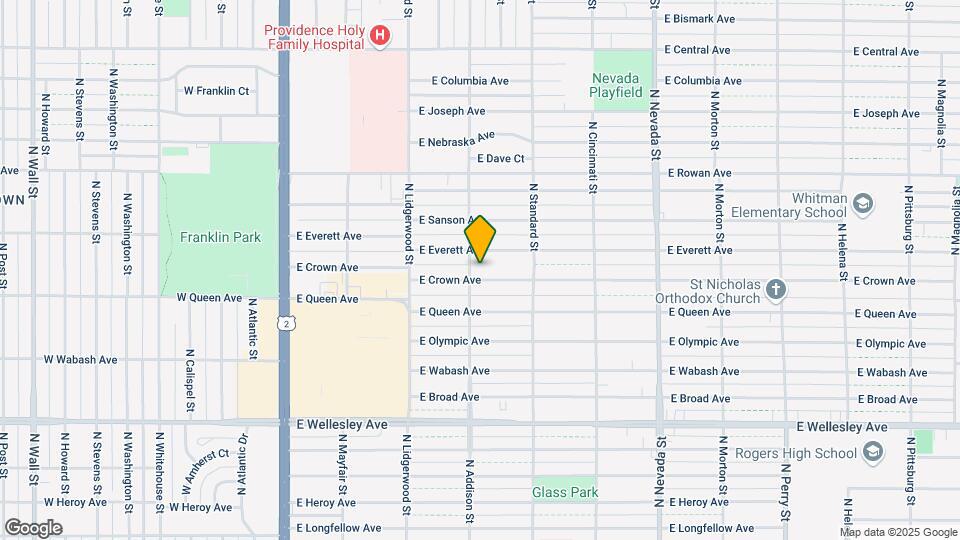 505 E Crown Ave Map and Location Details
