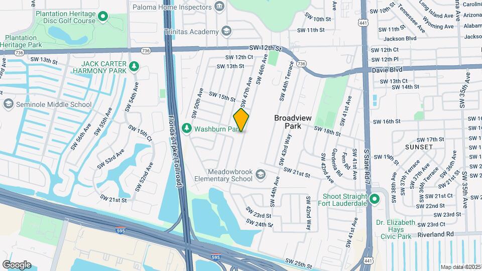1841 SW 46th Ave Map and Location Details