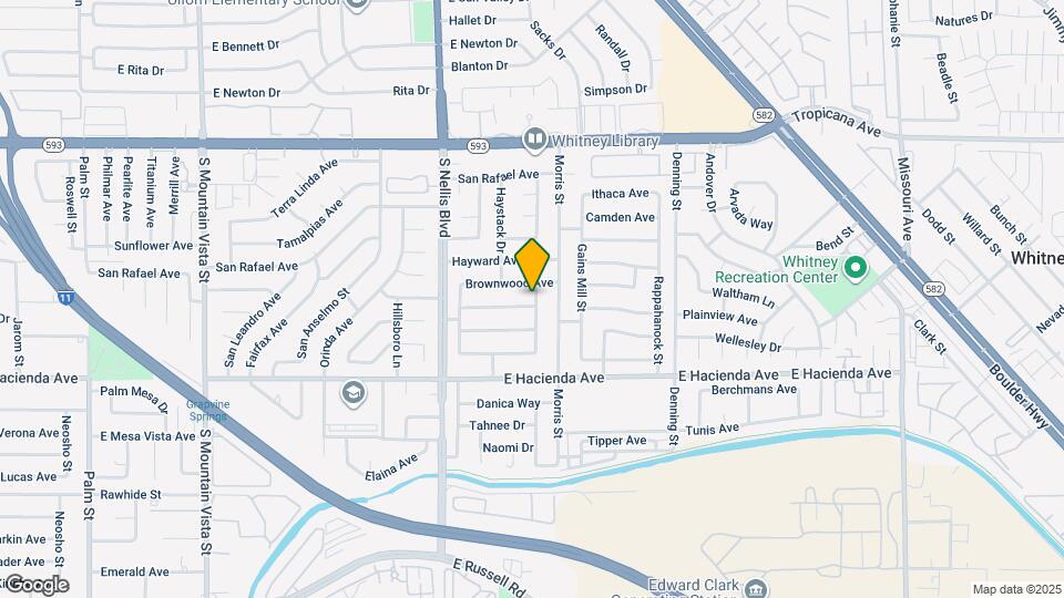 5152 Laurelwood Ave Map and Location Details
