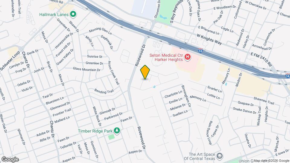 5202 White Rose Dr Map and Location Details