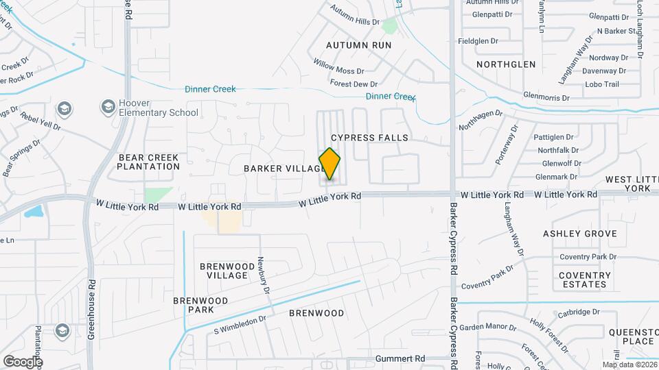 18409 Hillwood Ln Map and Location Details