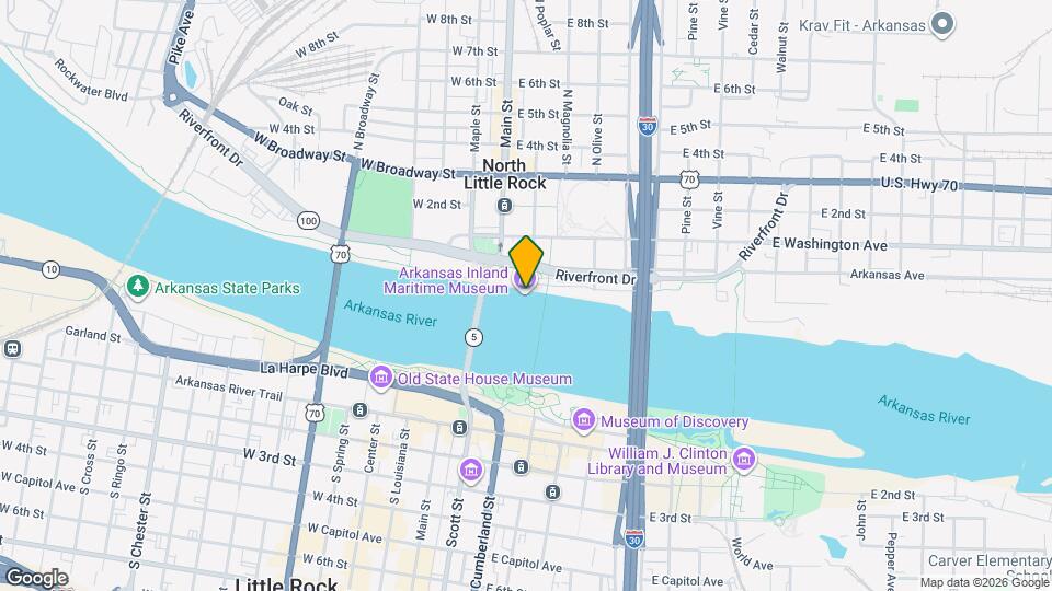 100 Riverfront Park Dr, Unit SI ID1534510P Mapa y Detalles de la Ubicación