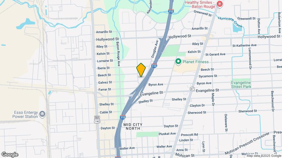 4863 Douglas Ave Mapa y Detalles de la Ubicación