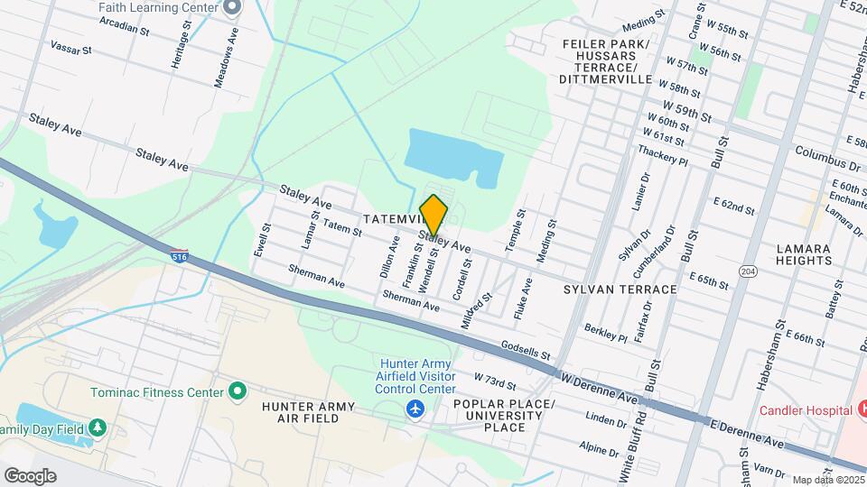 503 Staley Ave Map and Location Details