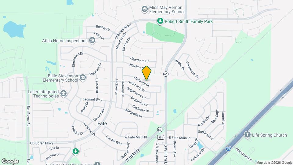 224 Mulberry Dr Map and Location Details