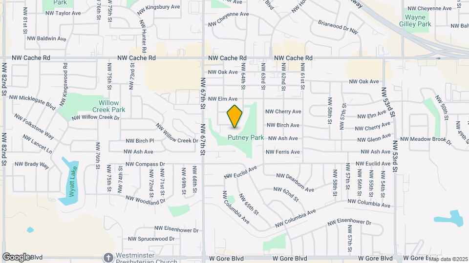 6404 NW Birch Ave Map and Location Details