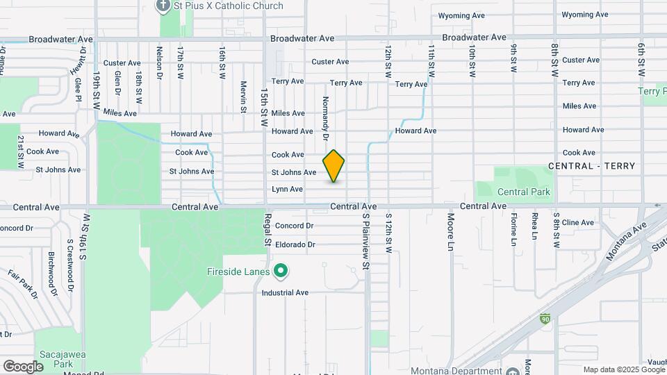 1329 Lynn Ave Map and Location Details
